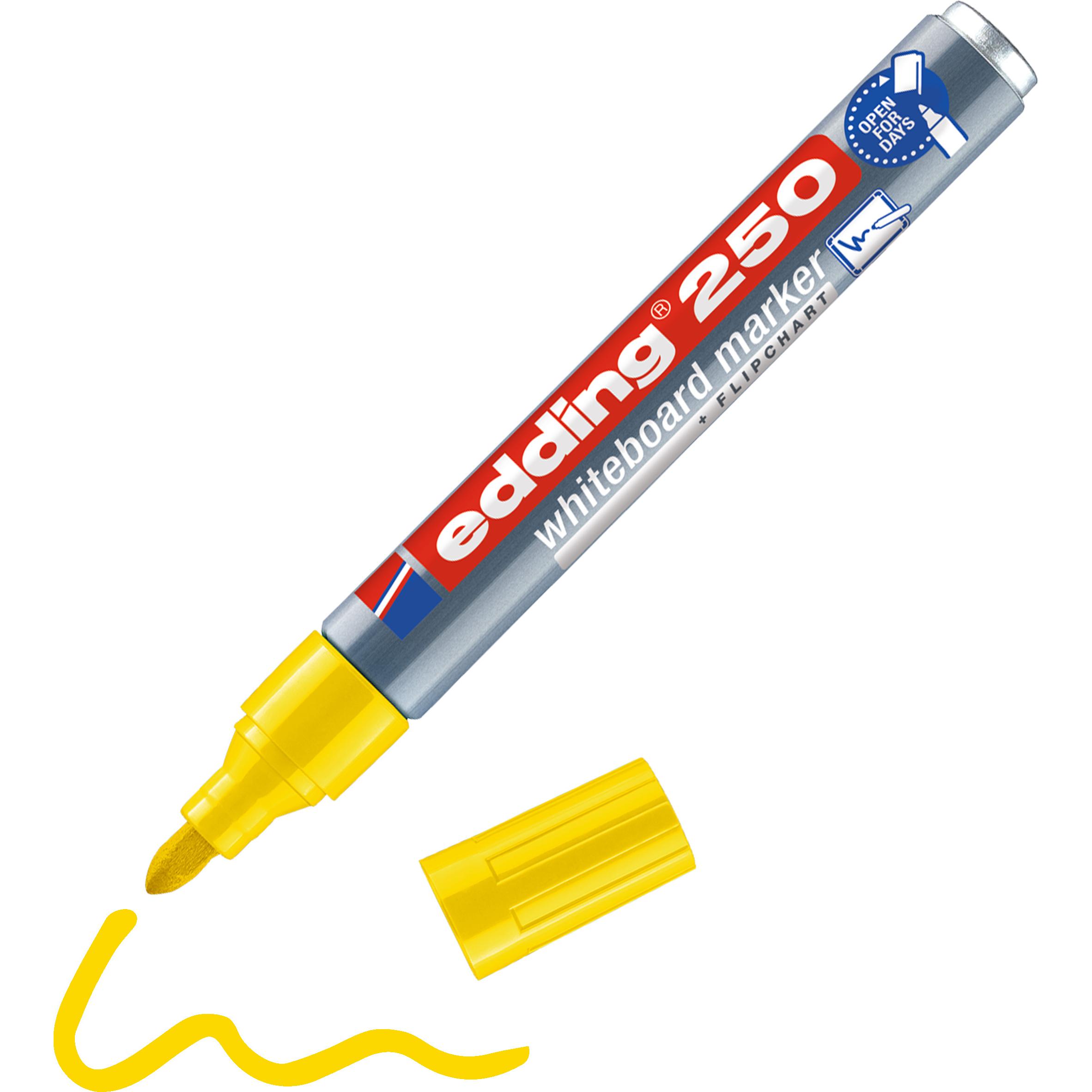 Thumbnail - Edding, Marker, 250 (Gelb, 3 mm, 1 x)