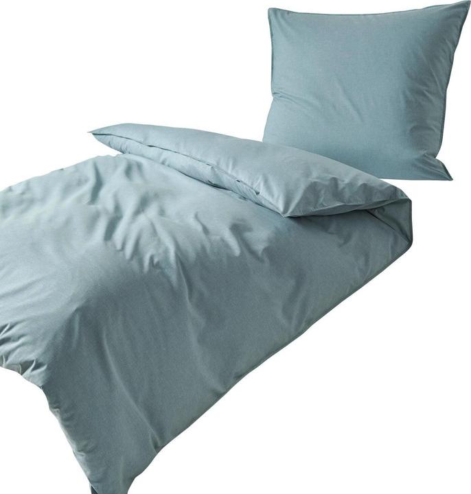 Actual product image Traumschlaf Basic Chambray (Bedding set, 135x200 cm + 80x80 cm)