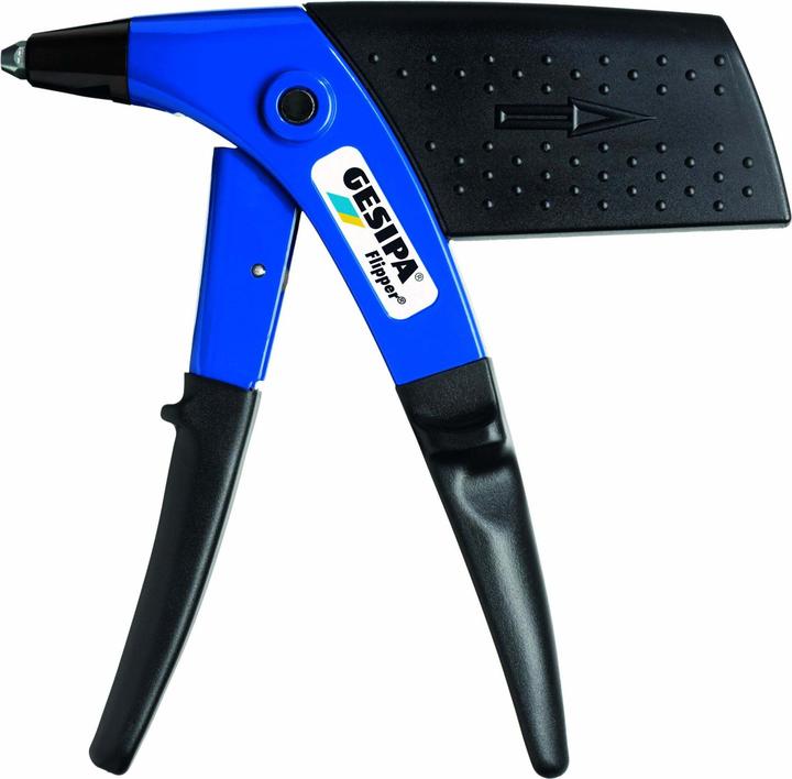 Actual product image Gesipa Hand Riveter Flipper in Box with 3 Sizes Poly-Gr
