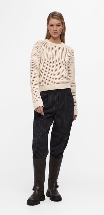 Produktbild Object Lochmuster Pullover (XS)