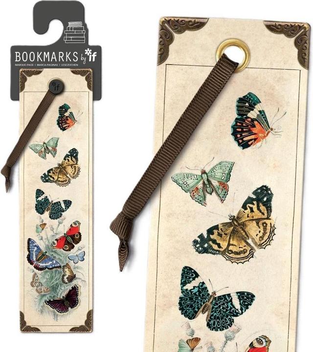 Image du produit IF Vintage Lesezeichen - Schmetterlinge