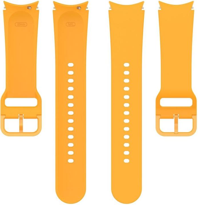 Produktbild König Design Silikon Armband 20mm Uhrenarmband für Samsung Galaxy Watch 4 5 Classic Pro Loop (20 mm, Silikon)