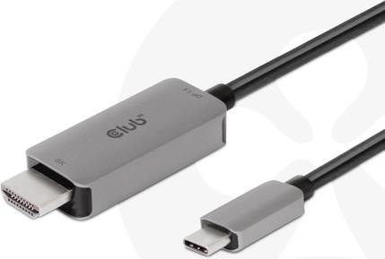 Produktbild Club 3D HDMI (Typ A) — USB C (3 m, HDMI, USB Typ C)