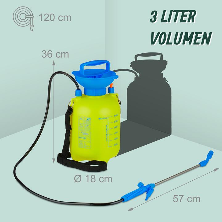 Actual product image Relaxdays Drucksprüher mit Lanze (3 l)