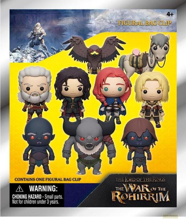 Produktbild Monogram Int. Herr der Ringe: Die Schlacht der Rohirrim 3D PVC-Taschenanhänger Display (24)