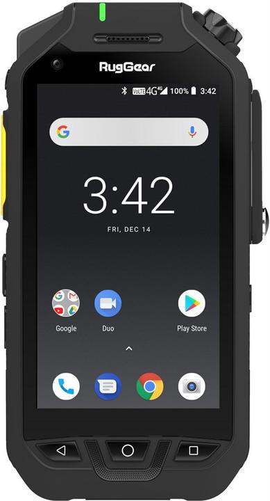 Rug Gear RG725 (32 Go, Noir, 4", Double SIM, 4G)