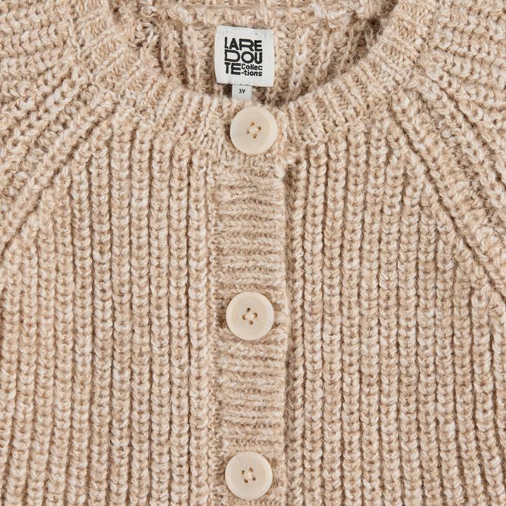 Produktbild La Redoute Collections Strickjacke mit Rundhalsausschnitt (92, 98)