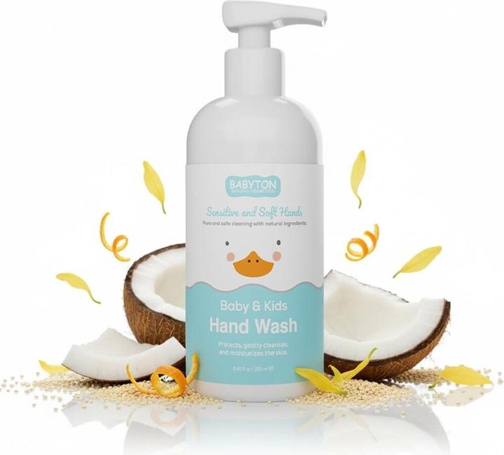 Actual product image Oceanic Babyton Baby & Kids Natürliche Handseife 250 ml (Liquid soap, 250 ml)