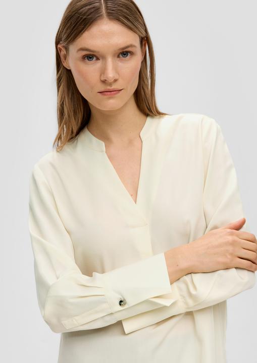 Image du produit s.Oliver Bluse Twill-Bluse aus Lyocell (40)