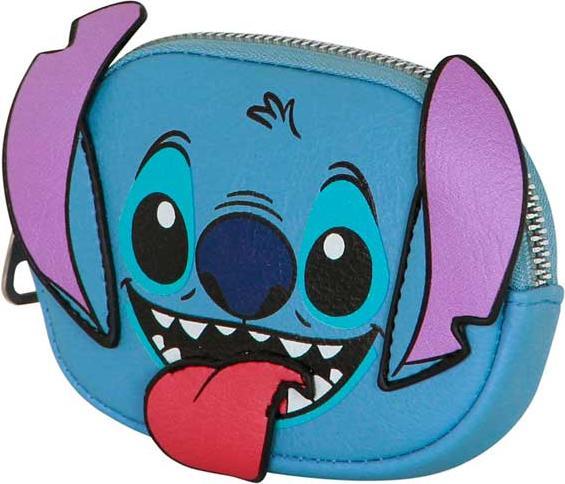 Produktbild Karactermania Disney Lilo und Stitch Zungenkissen-Münzgeldbörse, blau, 12,5 x 9 cm