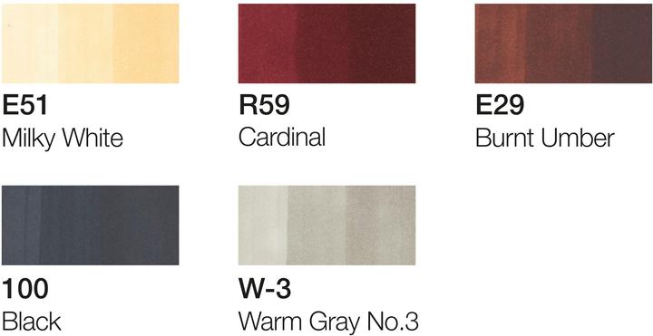 Produktbild Copic Manga 5 (6x)