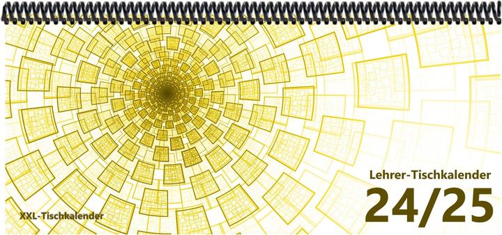 Actual product image Teacher - Desk calendar 2024/25 (Hardcover)