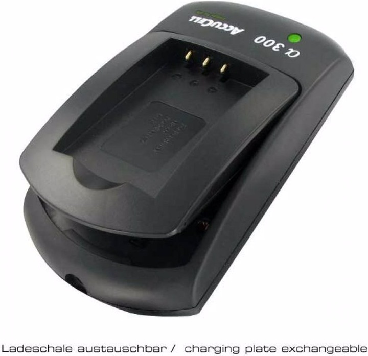 Produktbild AccuCell Schnell-Ladegerät passend für Sony NP-FM500 H Akku (Ladegerät)