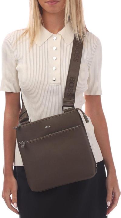 Immagine prodotto Hugo Boss Zair Rigenerato di Fibre di Cuoio Borsa a Tracolla
