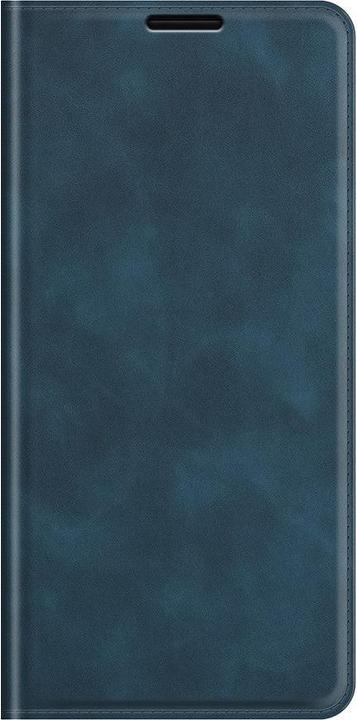 Produktbild Cover-Discount Galaxy S22 Ultra - Seidige Stand Flip Case Hülle dunkelblau (Samsung Galaxy S22 Ultra)