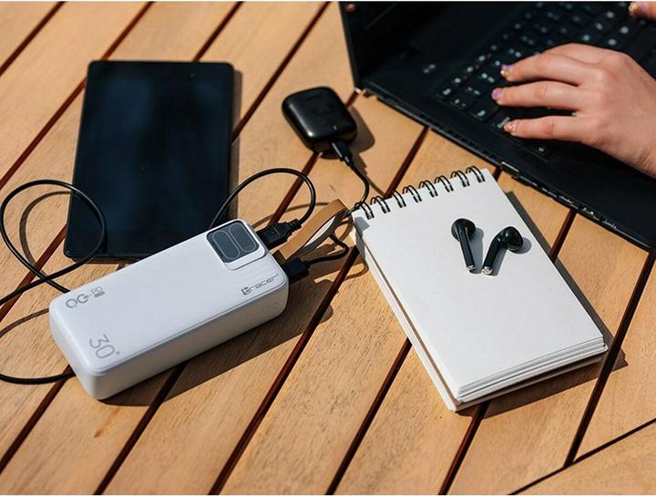 Produktbild Tracer Blaze 30000 mAh 65 W Weiss (30000 mAh, 65 W, 74 Wh)