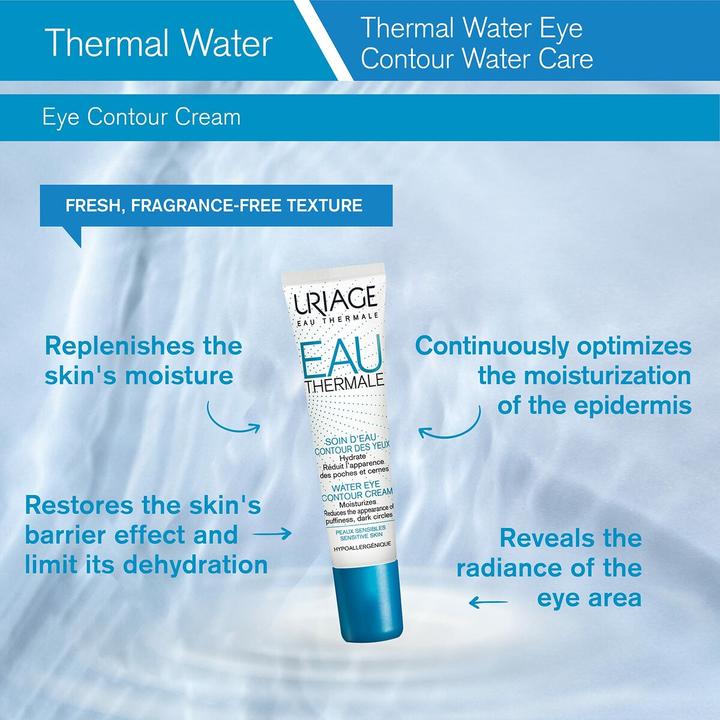 Actual product image Uriage Eau Thermale Eye Care (Eye Care Cream, Day + Night, 15 ml)