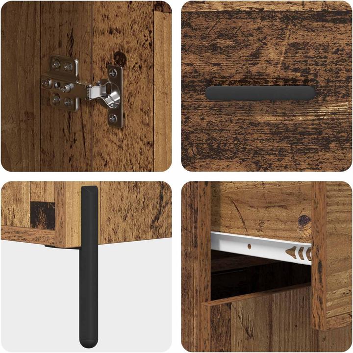Actual product image vidaXL Sideboard-Möbel (34 x 69.50 x 90 cm)