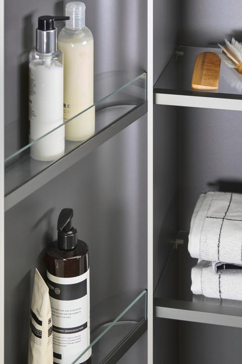 Actual product image Duravit Happy D.2 Plus Half-high cupboard HP1260, 400x360 mm, 1 door, right hinge (40 x 36 x 88 cm)