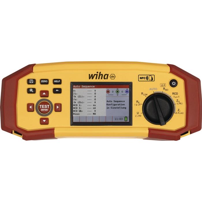 Wiha, Multimetro, MFT one (Art. Nr. 47218) Installationstester-Set (CAT III 600V, CAT IV 300V)