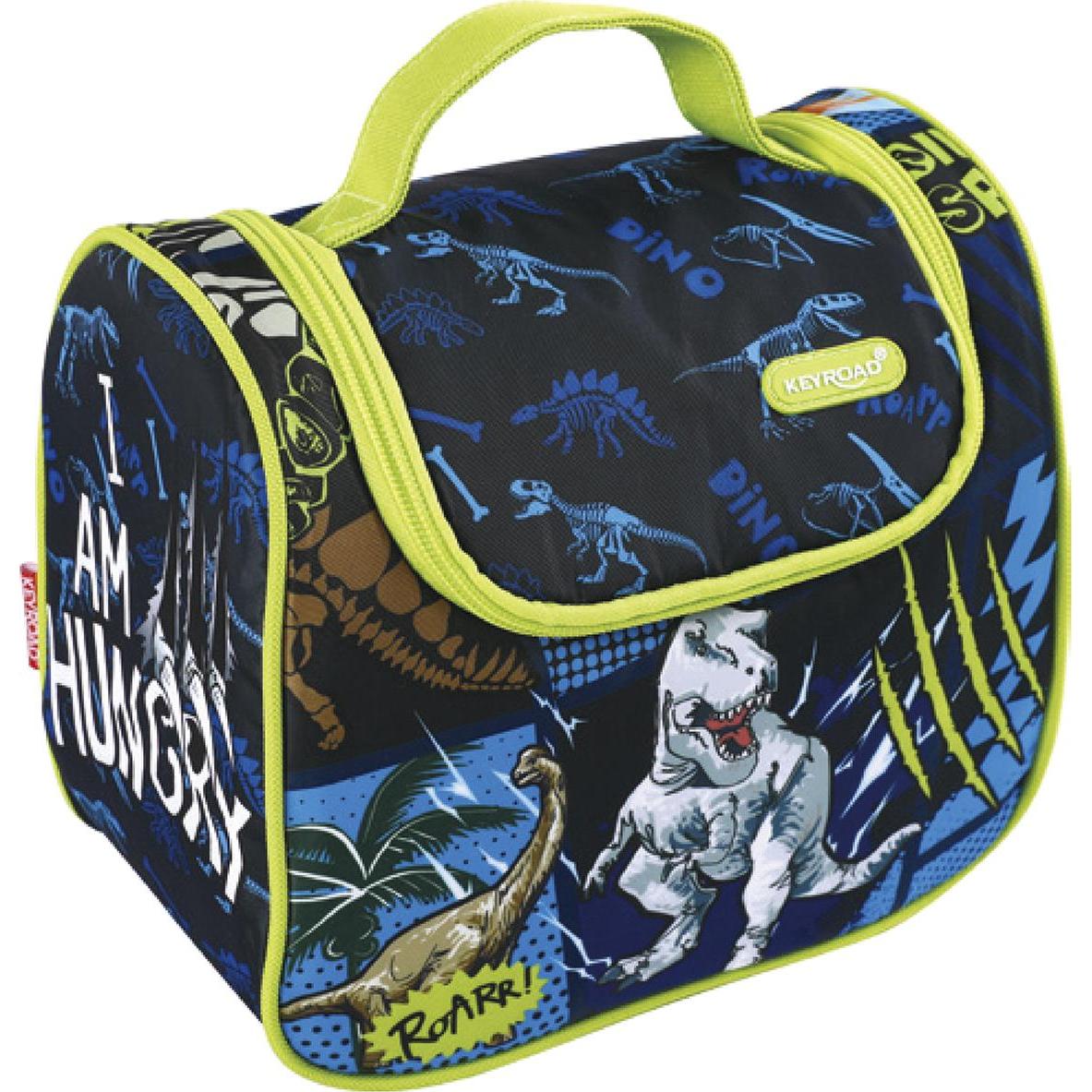 Keyroad Lunchtasche, Thermo, 22x20x12,5 cm, Dino, Lunchbox