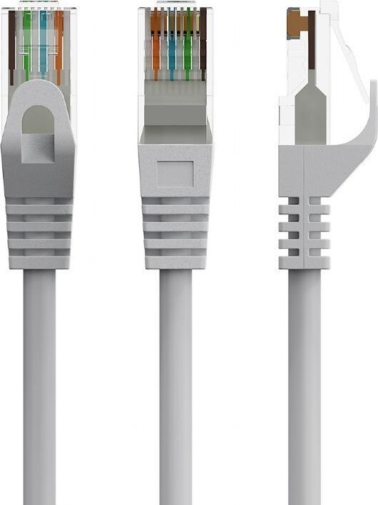 Produktbild Gembird Patchkabel Kat.6 Kupfer UTP 0,5 m Grau (UTP, 0.50 m)