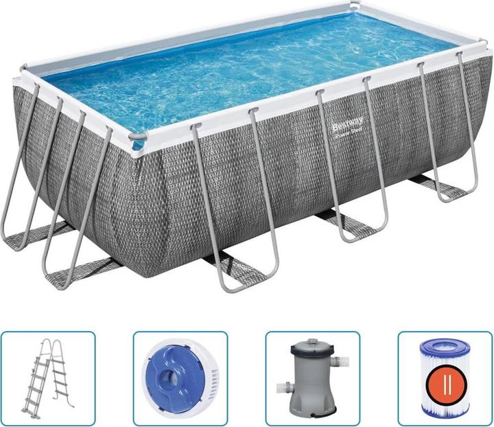 Actual product image Bestway Power Steel Set (412 x 201 x 122 cm)