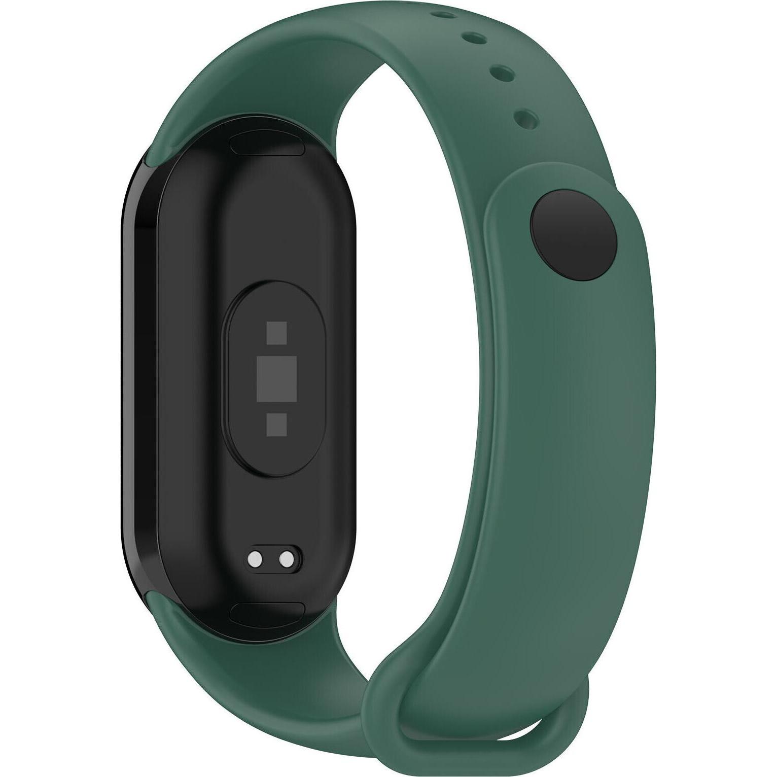 Thumbnail - Strap-it Silikon Armband (Silikon), Uhrenarmband, Grün
