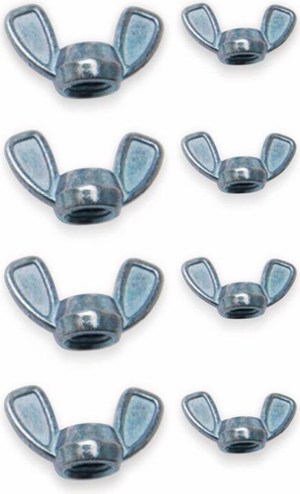 Produktbild BGS Flügelmuttern-Sortiment 75-tlg.