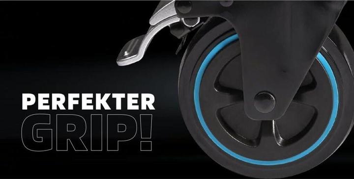 Actual product image SW-Stahl Z3208 Professional workshop trolley TT802 blue I 8 drawers I 3 drawers filled I 304 parts I