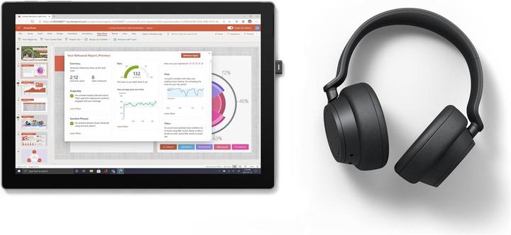 Produktbild Microsoft Surface Headphones 2+ (Kabelgebunden, Kabellos, USB-C, Microsoft Teams)