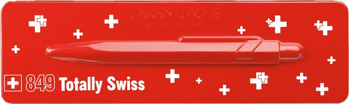 Actual product image Caran d'Ache 849 Totally Swiss mit Etui (White, Red, 1 x)