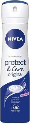Actual product image NIVEA Protect and Care Deodorant Spray 150g (Spray, 150 ml)