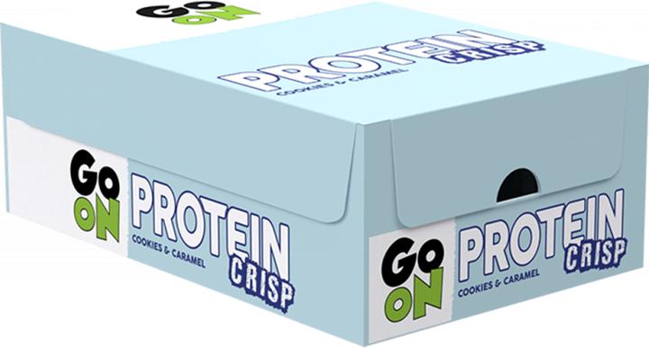 Image du produit Go On Nutrition Barre de protéine Crisp (Cookies & Caramel, 1 pcs, 1200 g)