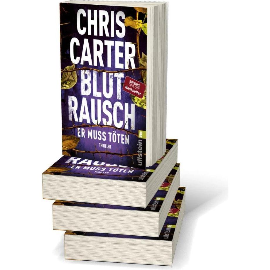 Thumbnail - Blutrausch - Er muss töten, Belletristik von Chris Carter