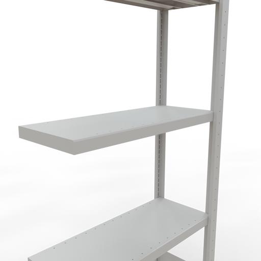 Actual product image Schulte Lagertechnik MULTIplus250 boltless add-on bay system with length bolts