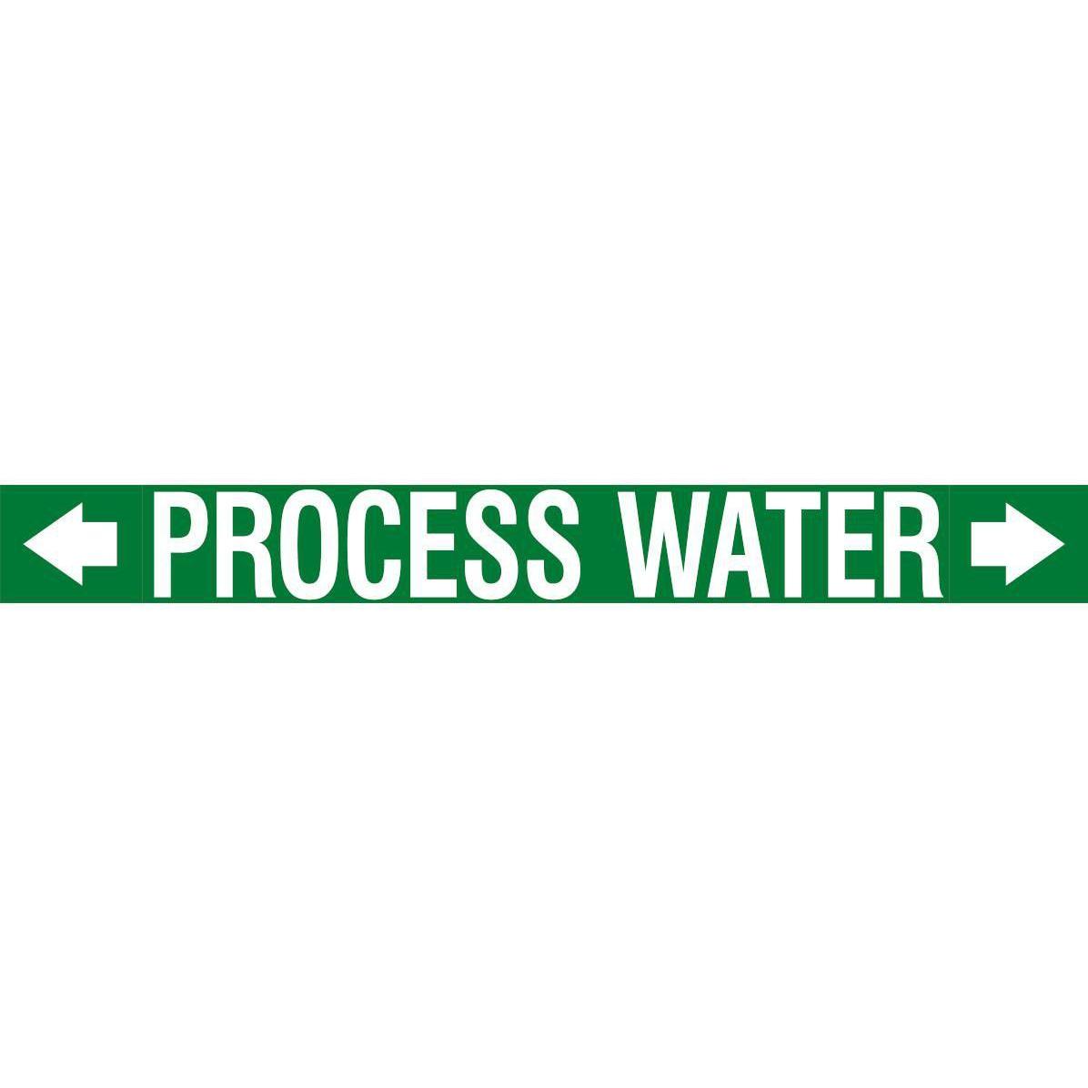 Brady ASME - Rohrmarkierer - Process Water (ASMEPM-100X920MM-PROCESS WATER)