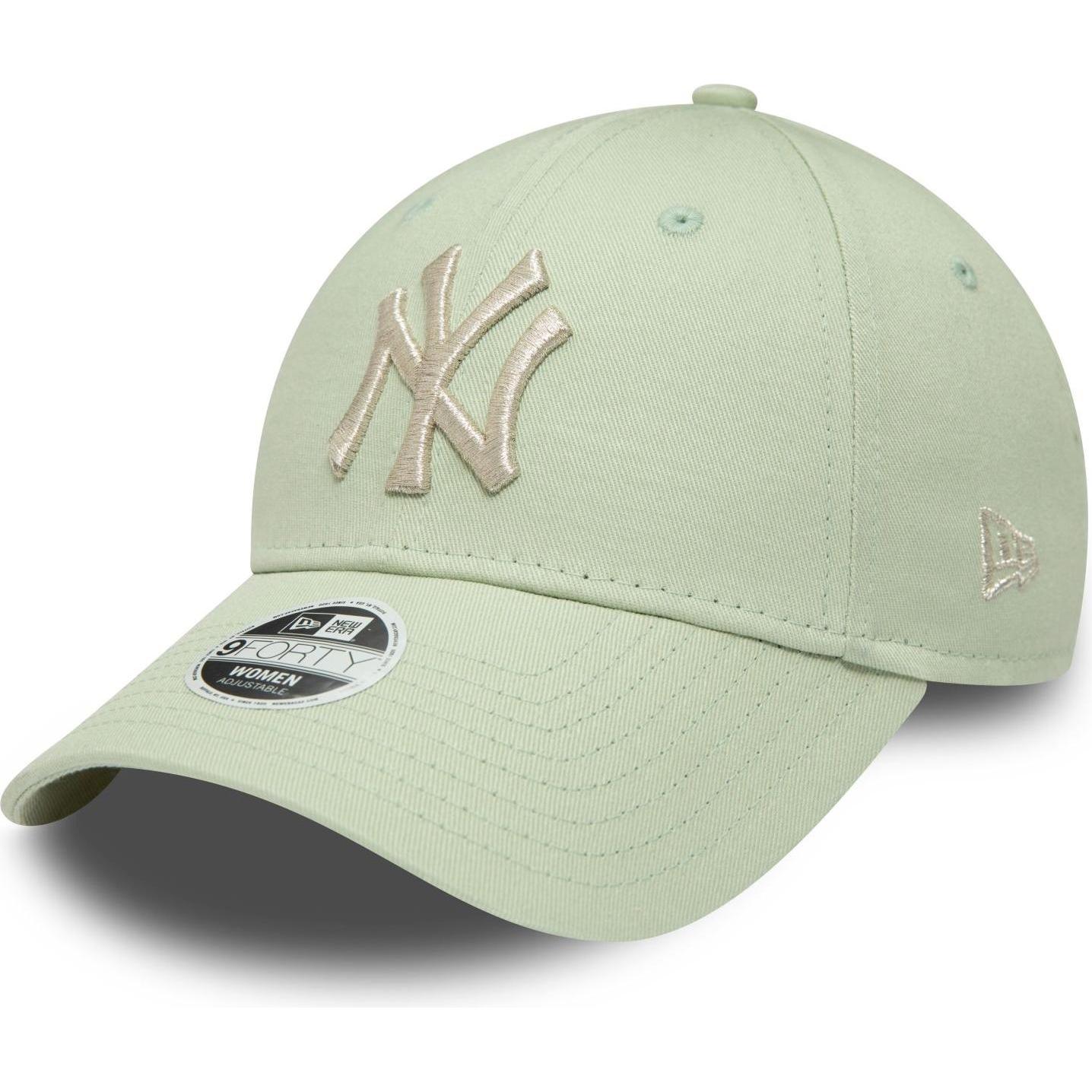 New Era, Damen, Cap, 9Forty Damen Cap - Metallic New York Yankees Stone, Beige