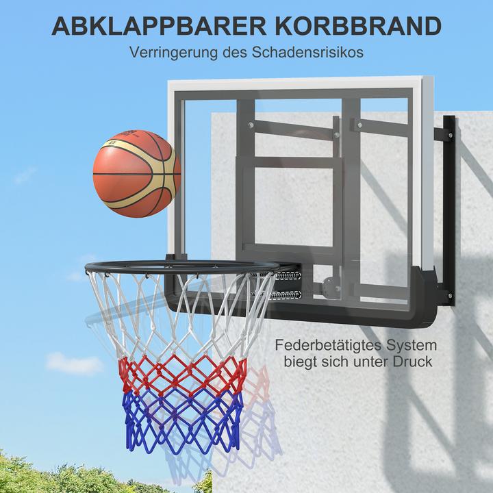 Produktbild SportNow Basketballkorb Stahl, Kunststoff Schwarz