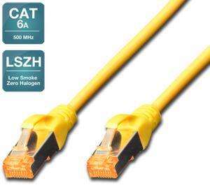 Image du produit Digitus CAT6A S-FTP Patchk.,1m, Jaune (S/FTP, CAT6a, 0.50 m)