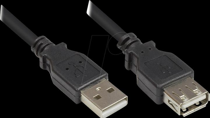 Actual product image Good Connections USB A - USB A extension cable (1.80 m, USB 2.0)