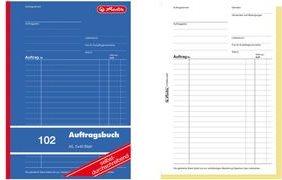 Actual product image Herlitz Form book "Order 264.20cm (104"), DIN A4, 2 x 40 sheets (40x)