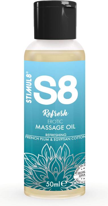 Actual product image Stimul8 S8 Massage Oil Box 3x 50ml (50 ml)