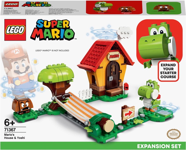 Actual product image LEGO Mario's House and Yoshi Expansion Set (71367, LEGO Super Mario)
