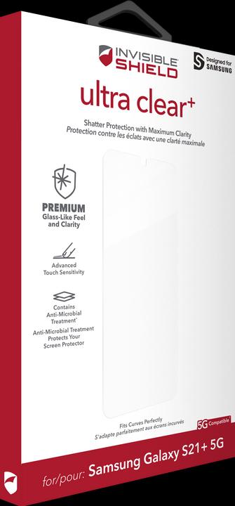 Produktbild InvisibleShield Ultra Clear+ (1 Stück, Samsung Galaxy S21+ 5G)