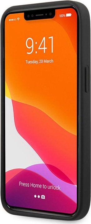Produktbild Ferrari Hülle iPhone 13 - Hardcase Schutzhülle Italian Flag No.166.4 Carbon TPU schwarz (Apple iPhone 13)