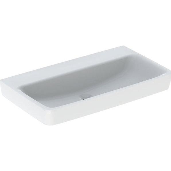 Geberit, Waschbecken, Renova Plan, Waschtisch, 85x48 cm, ohne Hahnloch, ohne Überlauf, 501701 (480 mm, 850 mm)