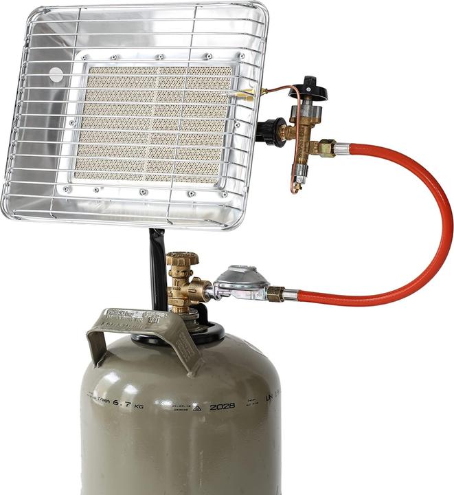 Immagine prodotto Rothenberger Eco Gasheizstrahler 4,2 kW - Silber (35984) (4200 W)