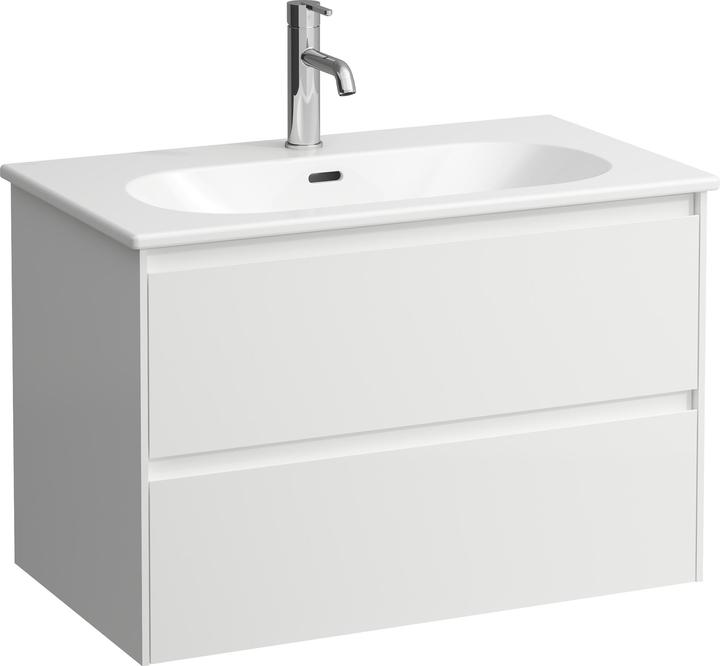 Actual product image Laufen Lua Set Lani complete set, washbasin incl. vanity unit, 800x515x440mm, H860087