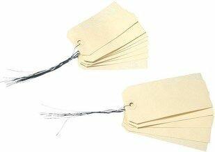 Produktbild Agipa Gep„ckanh„nger, 80 x 38 mm, neutral, mit Draht